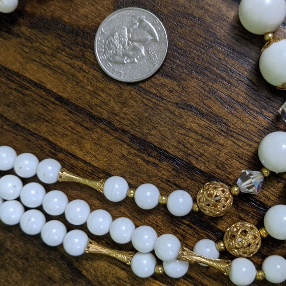 Vintage Three Strand Choker - Picture 4 of 4